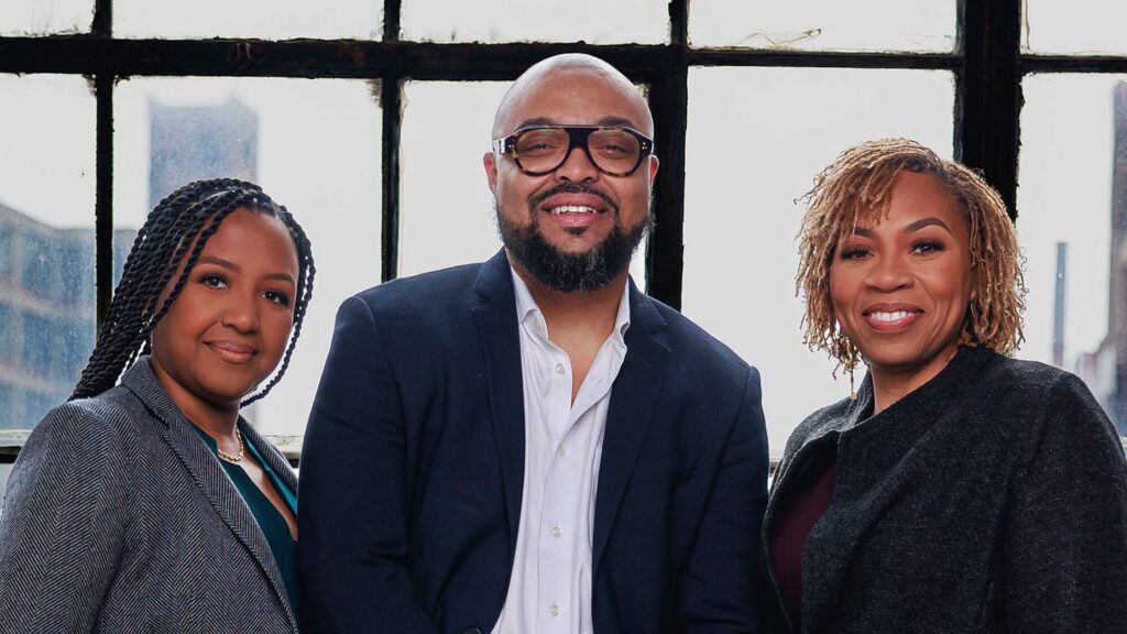 Clutch Consulting founder Kai Bowman (center) is joined by senior consultants Jeanny David (left) and Latasha Napper (right). (Clutch Consulting)